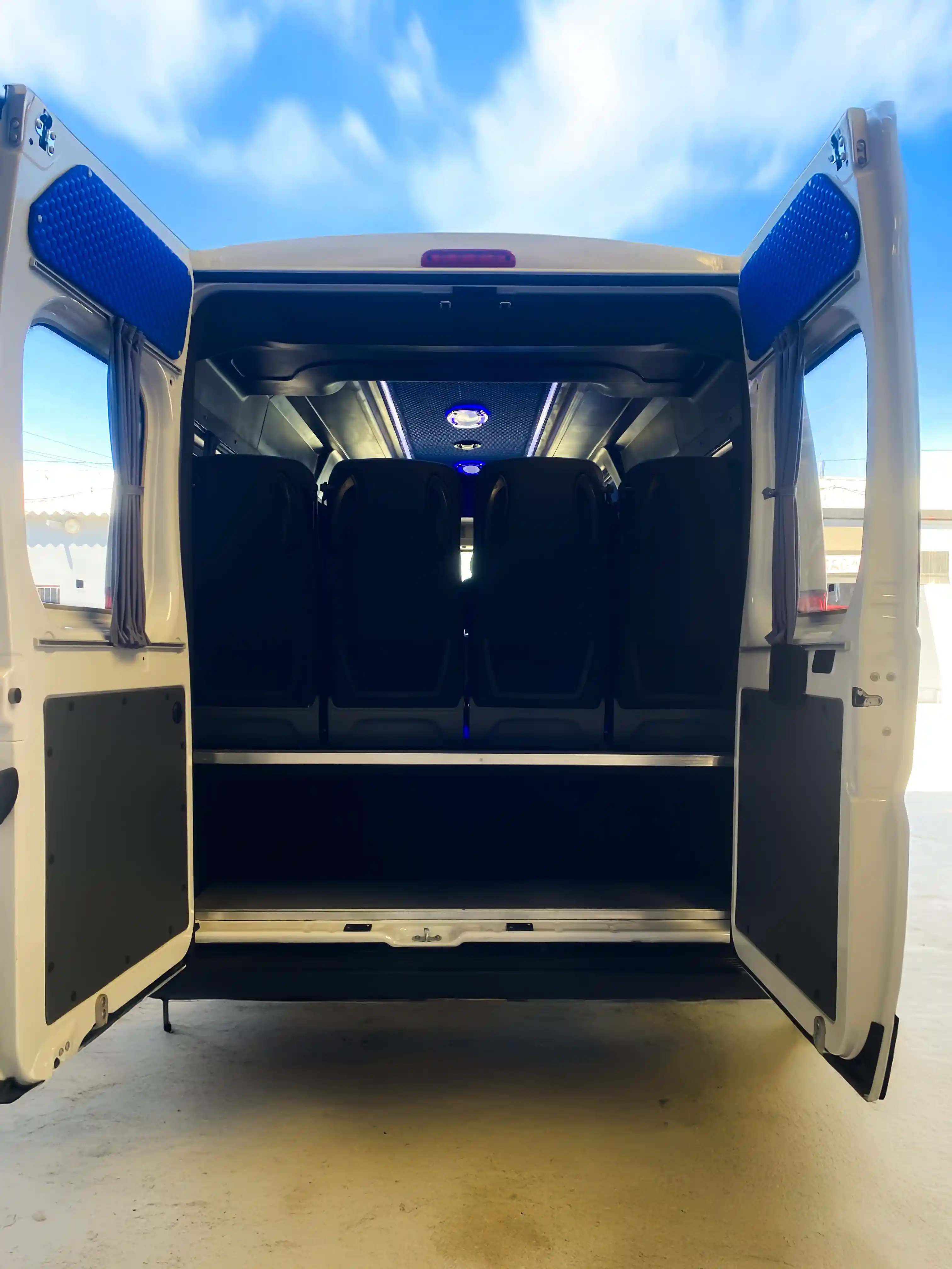 Exterior view of the Personal Transport personnel transport vehicle.